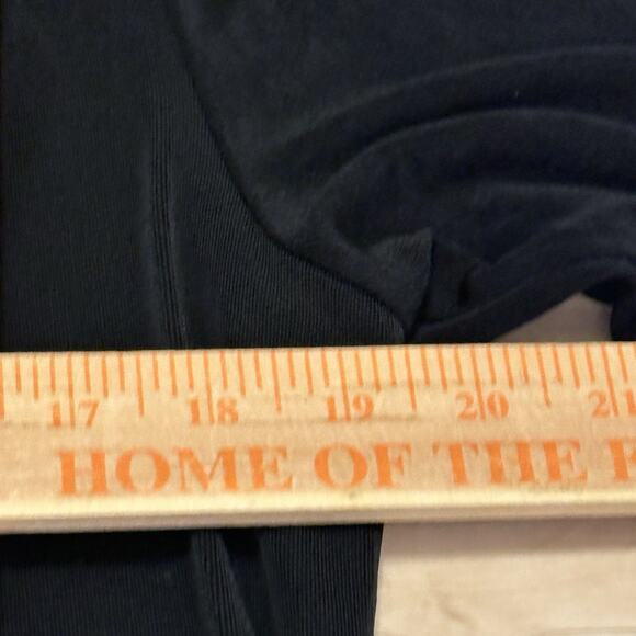 Chico's Travelers 3 16 Cardigan Button Down V-neck Long Sleeve Black - Picture 6 of 7